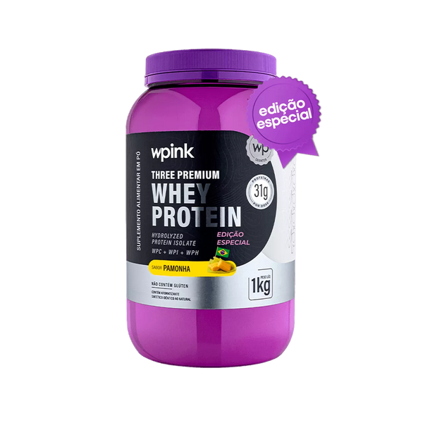 three premium whey protein pamonha 3W - (1kg)